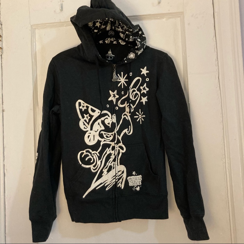 Walt Disney World Wizard Mickey Zip Hoodie